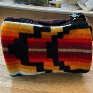 High grade western wear by Pendleton wool Aztec pouch bag southwestern